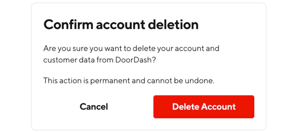 DOORDASH ACCOUNT2021 free HOW TO DELETE DOORDASH ACCOUNT